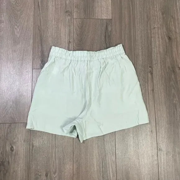 Madewell Pull On Cargo Softdrape Lightweight High Rise Shorts US Women's M New - Picture 4 of 7